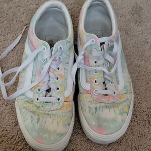 Vans Pastel Tie-Dye Kids Sneakers